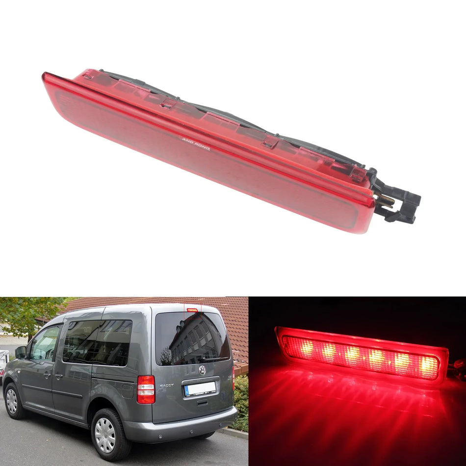 VW Caddy III Box Red LED Brake Light with 6 High Power LEDs