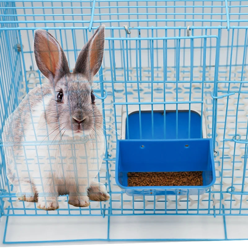 5Pcs Rabbit Feeder Box &ndash; Automatic Farm Feeding Bowls