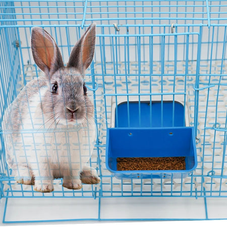 5Pcs Rabbit Feeder Box &ndash; Automatic Farm Feeding Bowls