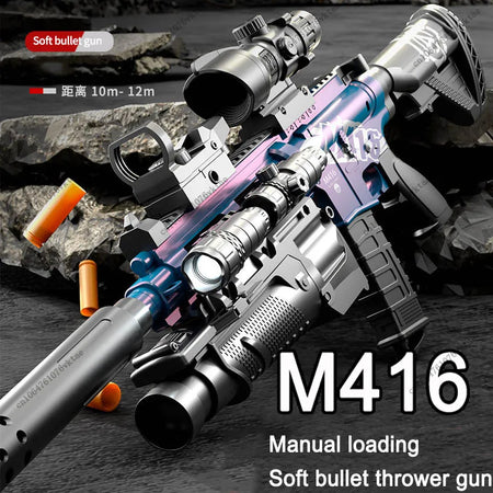 Children's M416 Soft Bullet Toy Gun