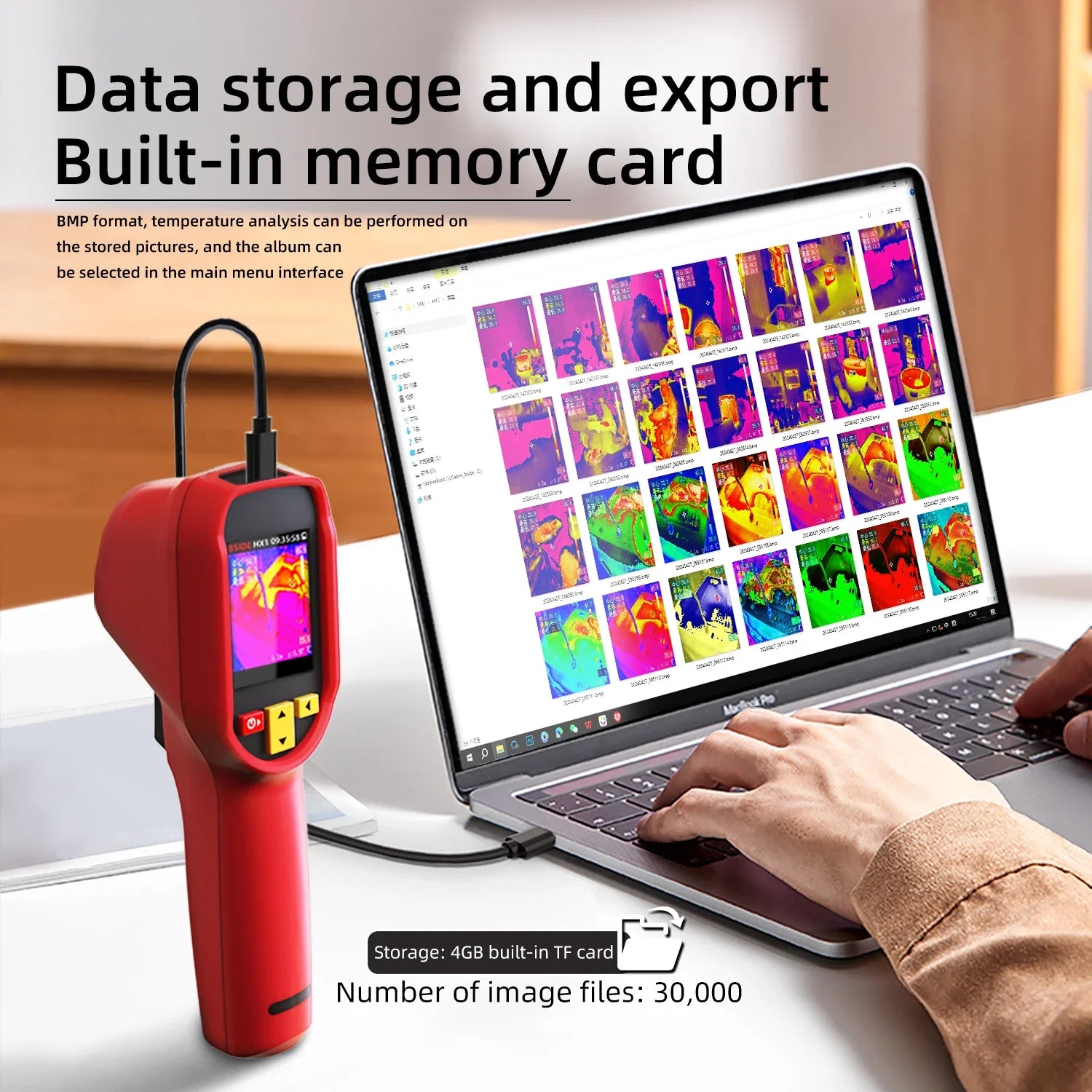 BSIDE Thermal Imager HX1 &ndash; High Resolution 96x96 Thermal Imaging for Precise Diagnostics