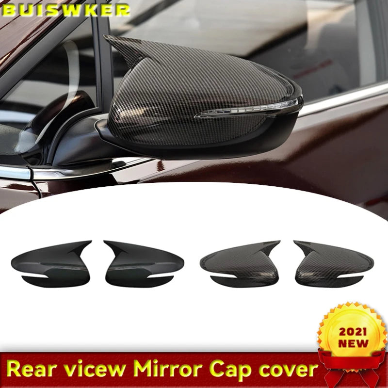Copertura Specchietto Esterno Kia Forte K3 Fibra di Carbonio ABS