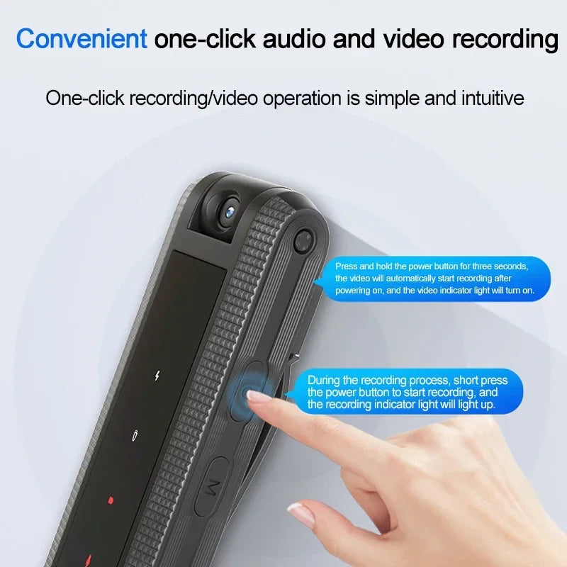 STTWUNAKE BC1M Mini Body Camera &ndash; 1080P HD Video Recording