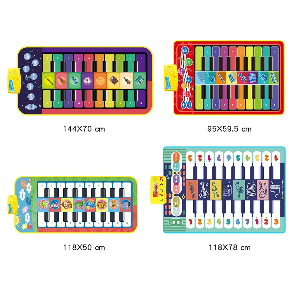 Kids Musical Piano Mat &ndash; Interactive Educational Fun