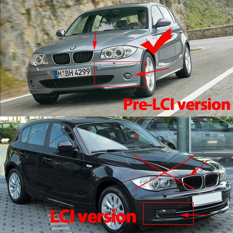 Luci Marker LED Angel Eye 60W per BMW Serie 1 E87 Pre-LCI 04-07