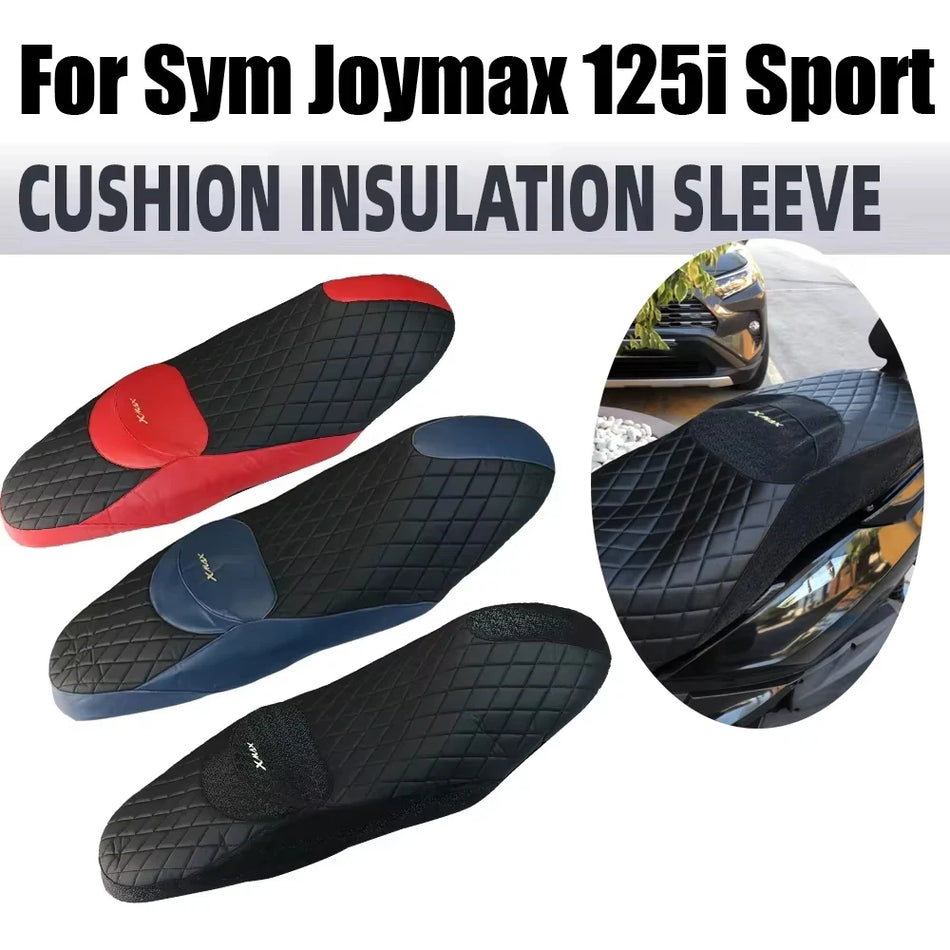Чехол на сиденье SYM Joymax 125i Sport, утолщённая пена, кожа