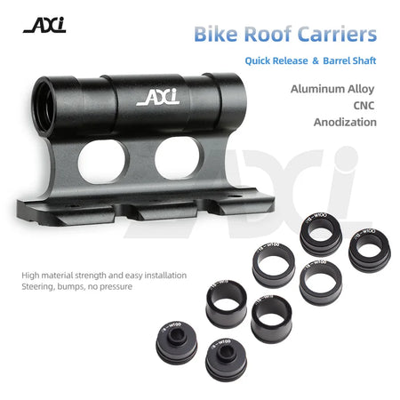 AXI Bike Fork Roof Rack &ndash; Quick Release Thru Axle MTB Mount