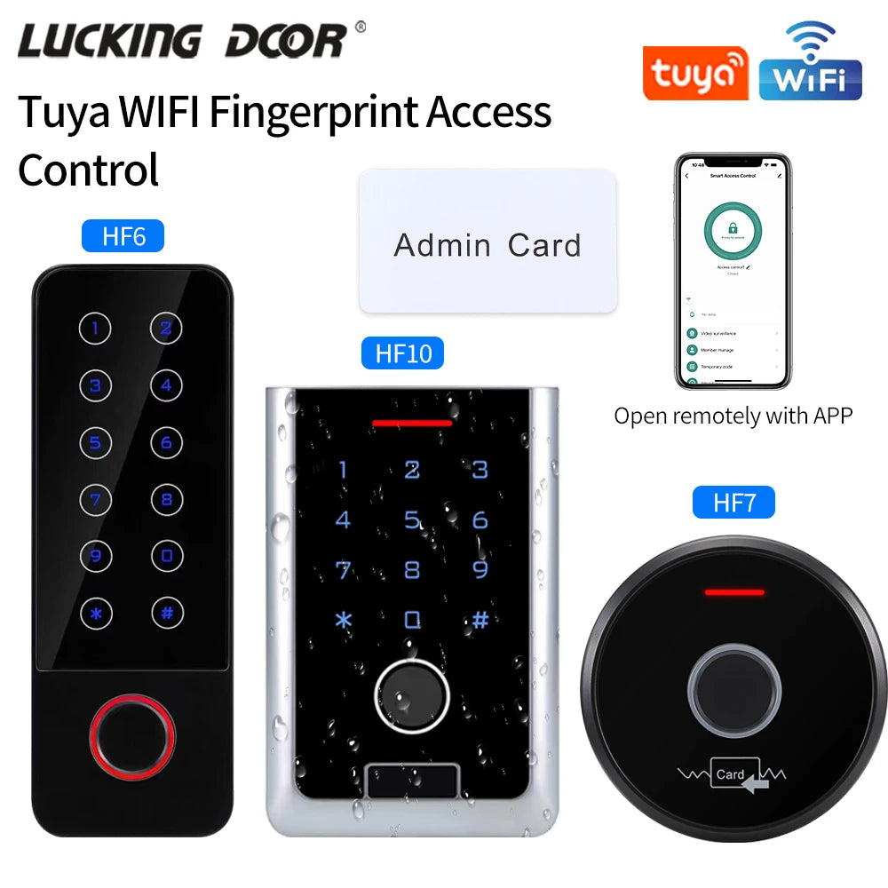 Tuya 12V Waterproof Zinc WiFi Standalone Lock - Ultra Secure