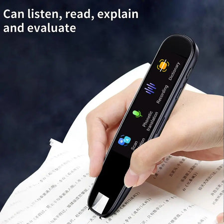Intelligent Translation Pen with Smart Recording &amp; OCR | Travel-Friendly Language Translator