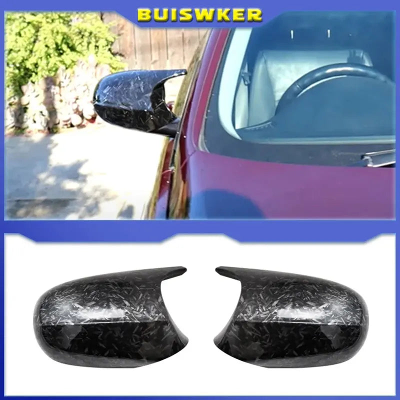 BMW E90 E91 M3 stila oglekļa šķiedras spoguļa vāks 1 3 sērijai