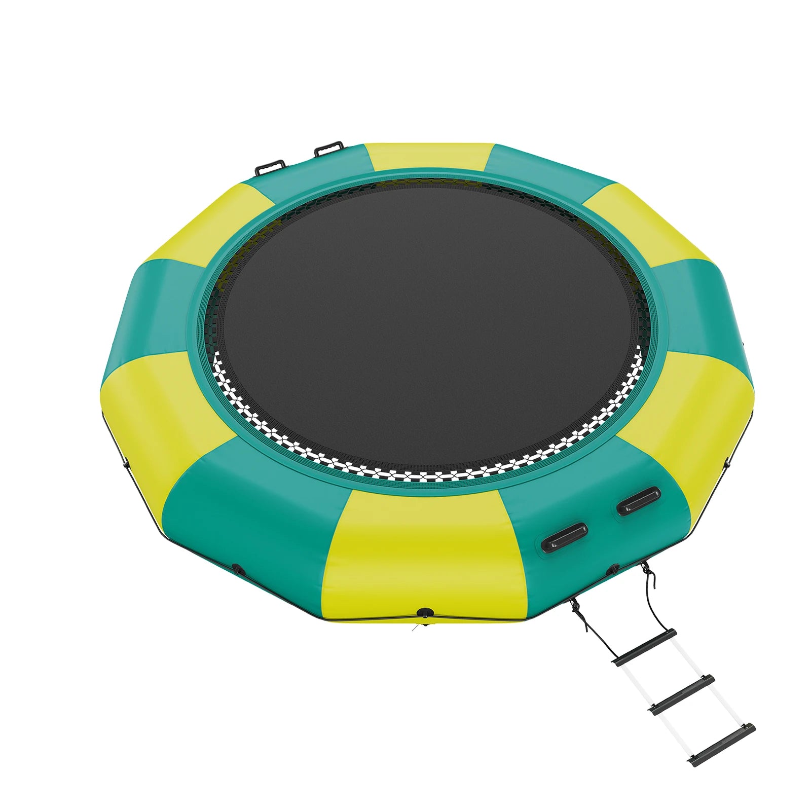 SucceBuy 12ft Inflatable Water Bouncer &ndash; Portable Trampoline green / CZECH REPUBLIC