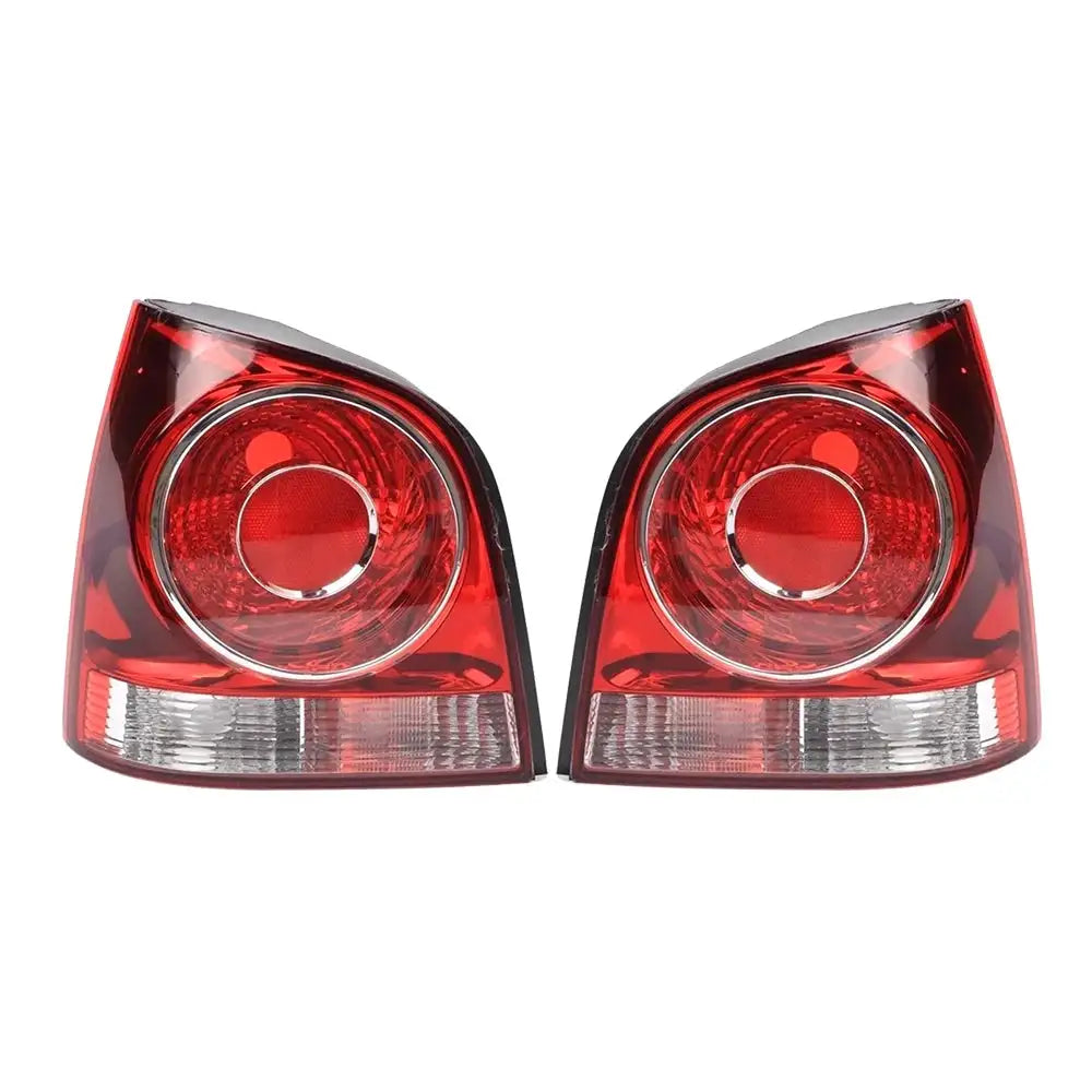 VW Polo 9N 9N3 Tail Light Housing Left Right Red ABS Red / right