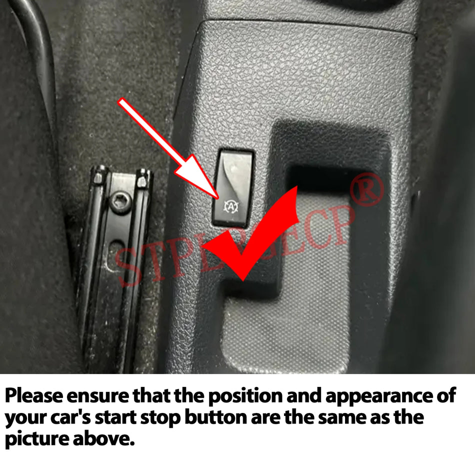 Interruptor de Parada y Arranque del Motor para Renault Dacia Logan Sandero II 2012-2021