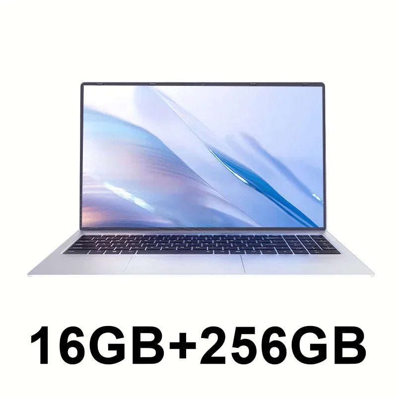 New 15.6 Inch Portable Laptop &ndash; High Performance with 16GB RAM and 2048GB Storage Argent 16GB 256GB