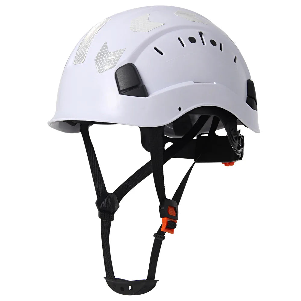 SF06 CE Construction Safety Helmet &ndash; Reflective Stickers White