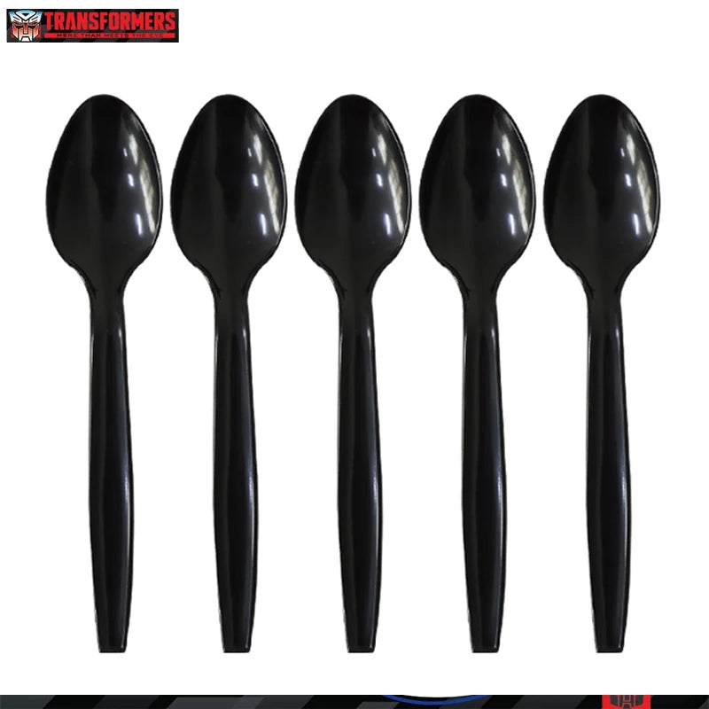 Transformers Birthday Party Supplies Set Spoons-10pcs / CHINA