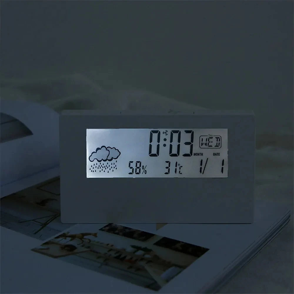Multifunctional LCD Alarm Clock
