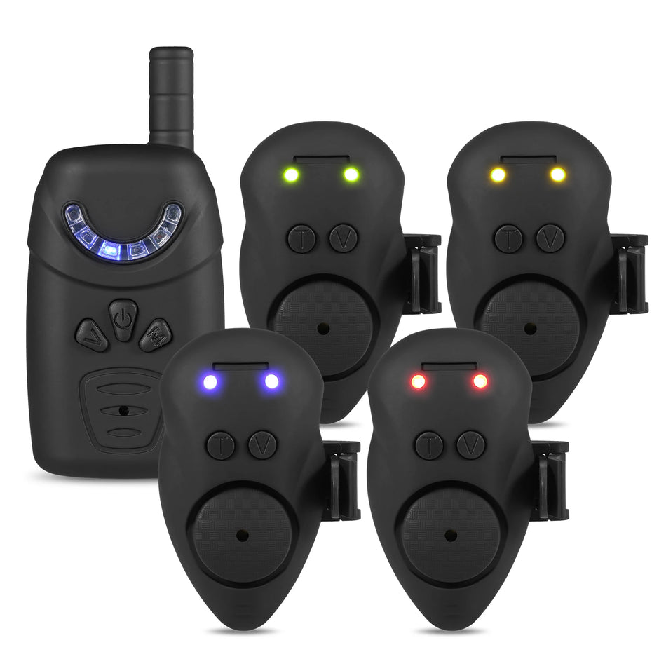 Conjunto de Alarma de Cebo de Pesca Inalámbrica Lixada con Estuche Portátil