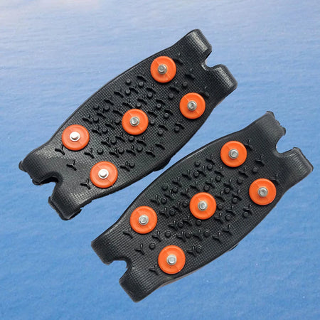 5-Stud Anti-Slip Climbing Crampons for Hiking and Mountaineering