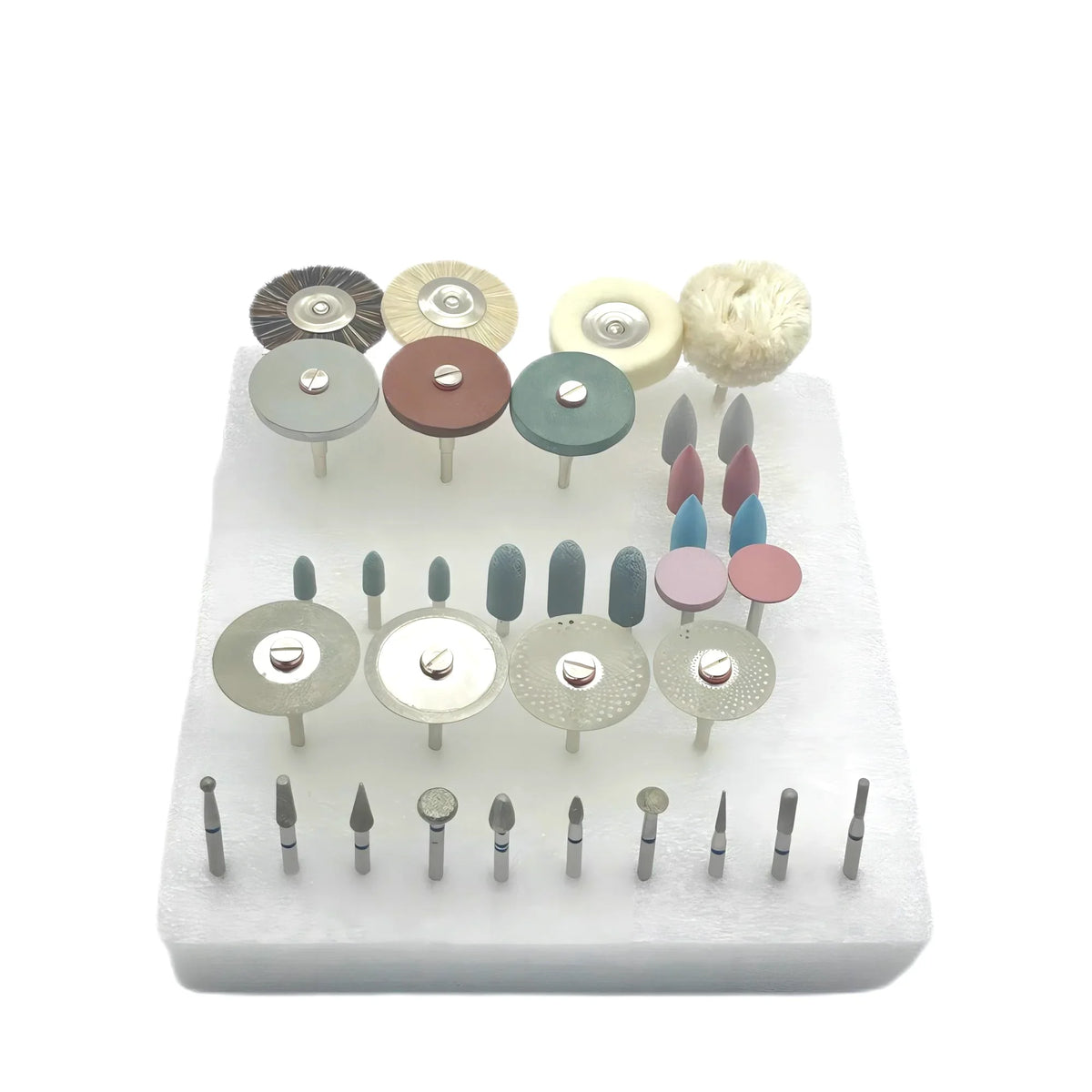 35pcs/Set Dental HP Kit &ndash; Diamond Burs For Ceramics