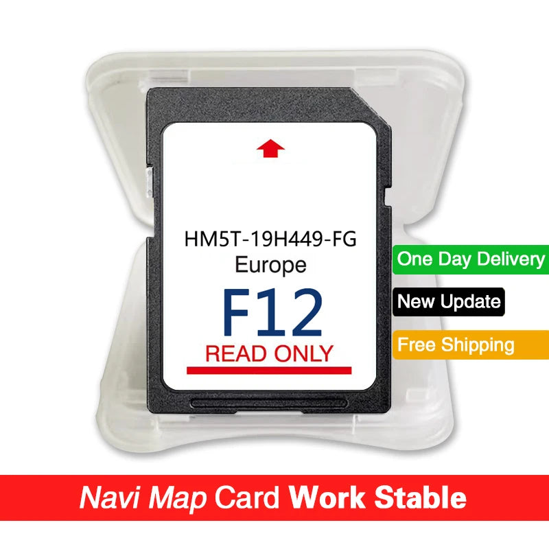 SD Card For Ford Sync2 F12 Europa 64GB - Plug And Play CHINA / for Ford F12