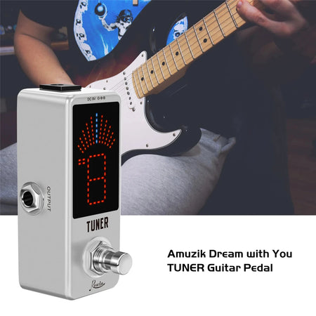Rowin LT910 Guitar Tuner Pedal &ndash; Ultra-Precision Tuning