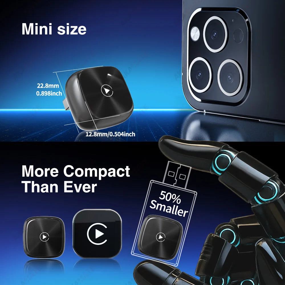 2 In 1 Wireless CarPlay Dongle &ndash; Plug And Play Wireless