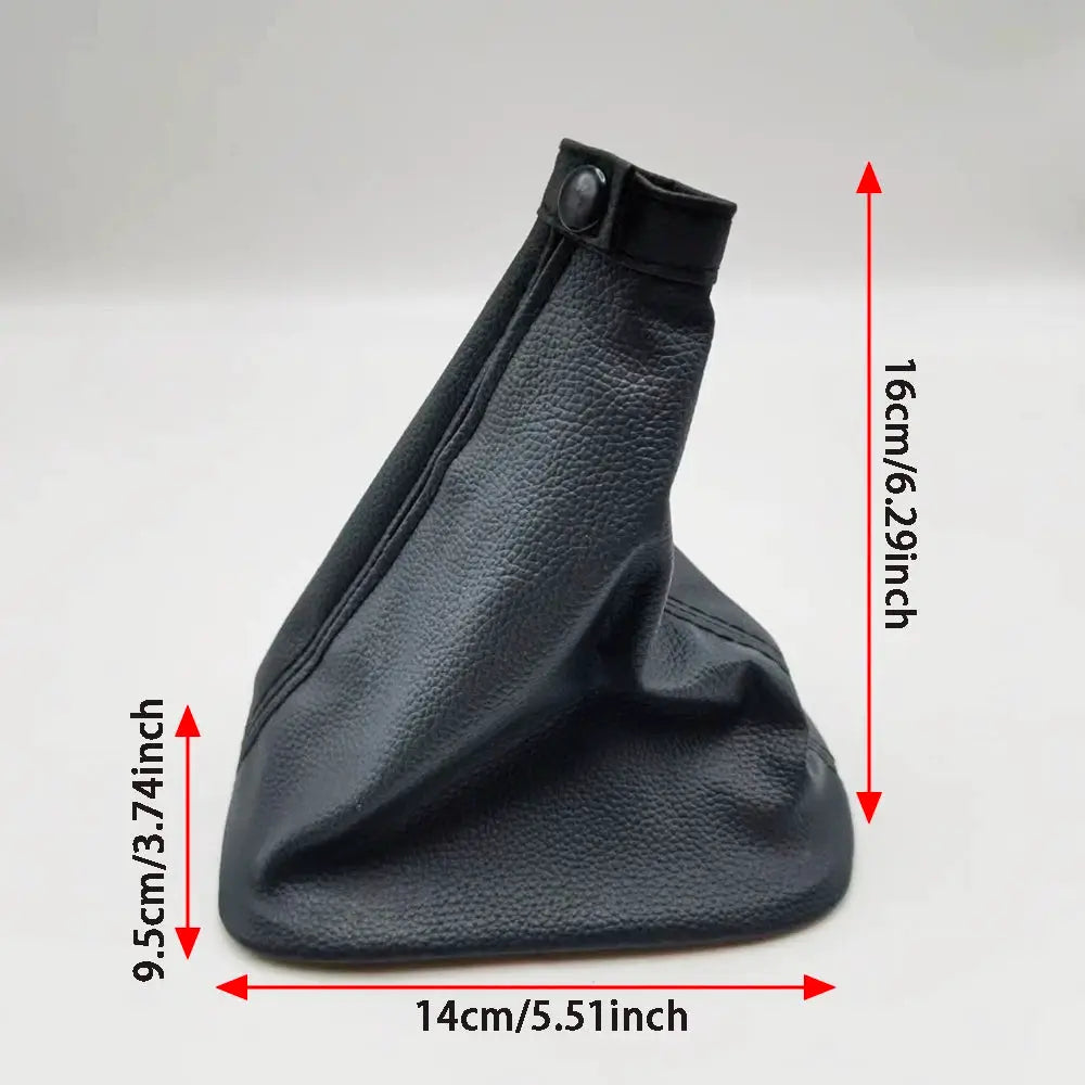 Gear Shift Boot PU Leather With Black Or Red Line For Changan CS35 by InterCyprus Trading Ltd