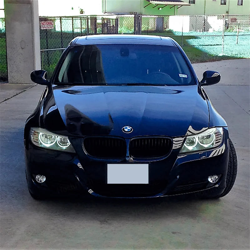 Ampoules LED DRL Angel Eye avec boîtier en aluminium pour BMW E90 E91 LCI