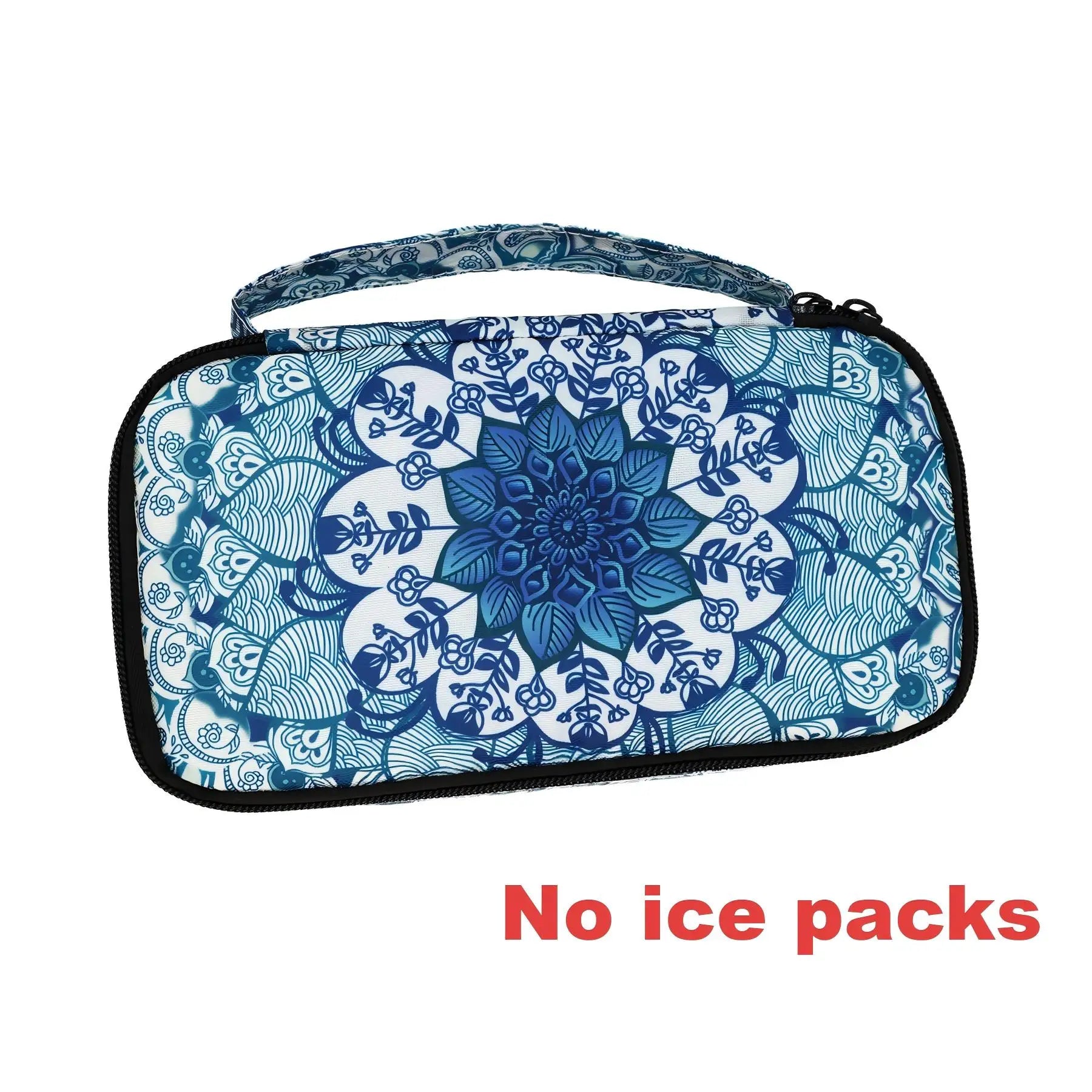 Large Portable Insulin Cooler Travel Bag &ndash; Boho Print