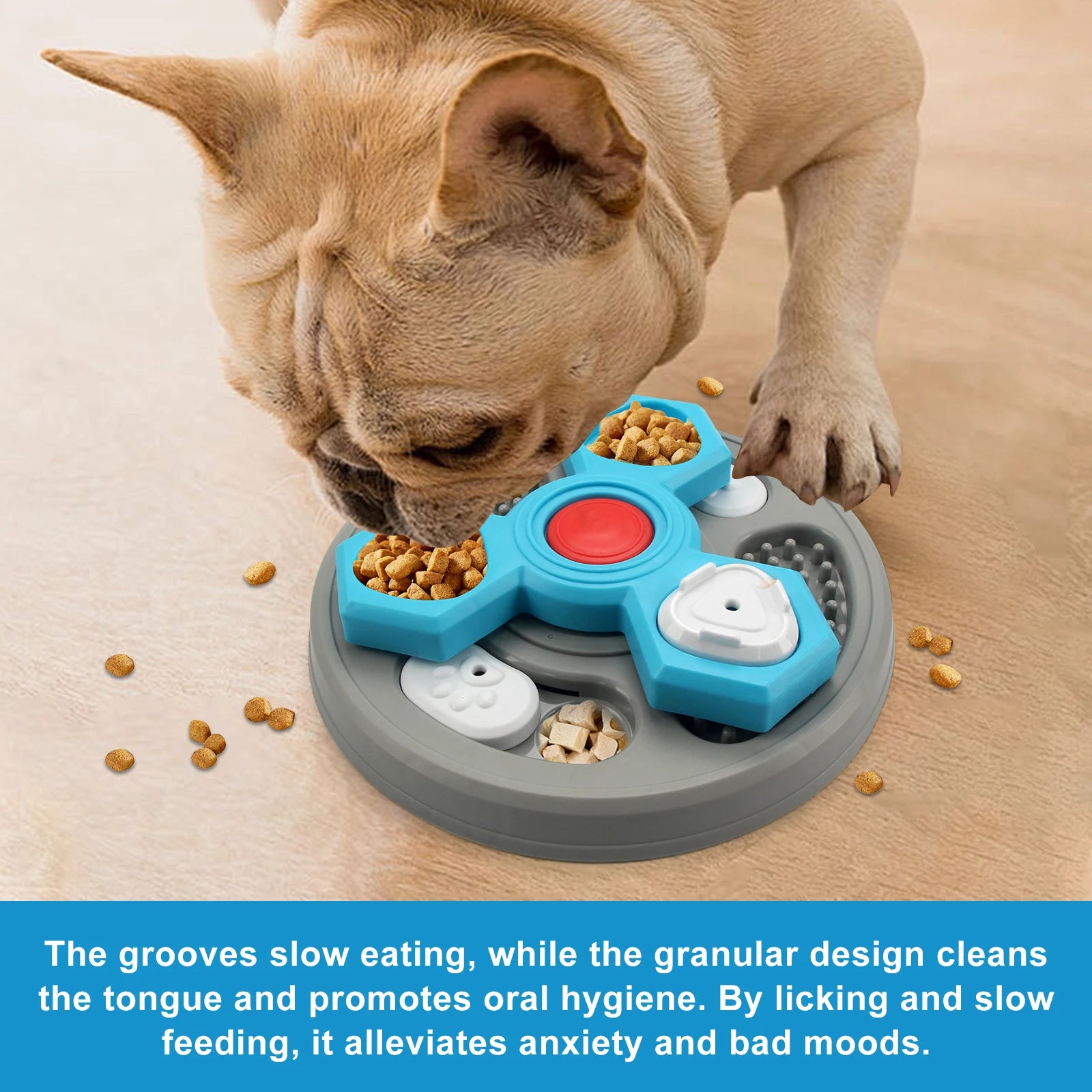 2-Layers Dog Puzzle Toy &ndash; Interactive Slow Feeder for Increased Puppy IQ