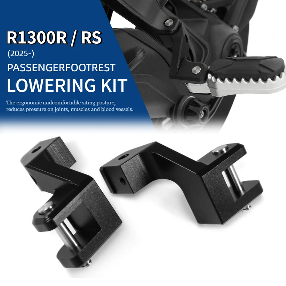 Σετ μετατόπισης αλουμινένιων υποποδίων και χαμήλωσης υποποδίου επιβάτη για BMW R1300R R1300RS