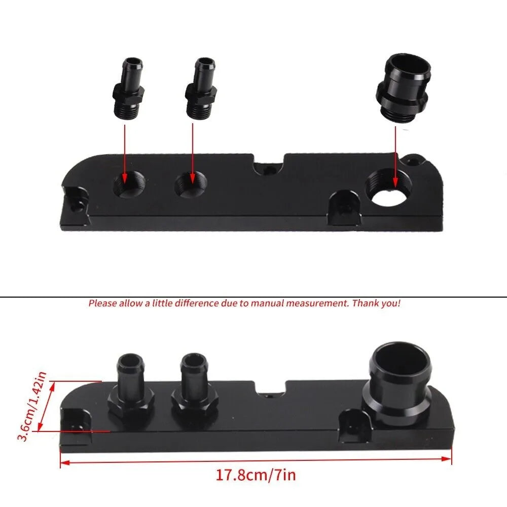 Aluminum PCV Adapter Set for VW Audi Seat Skoda 2.0 TFSI EA113 Gen 1 2 by InterCyprus Trading Ltd