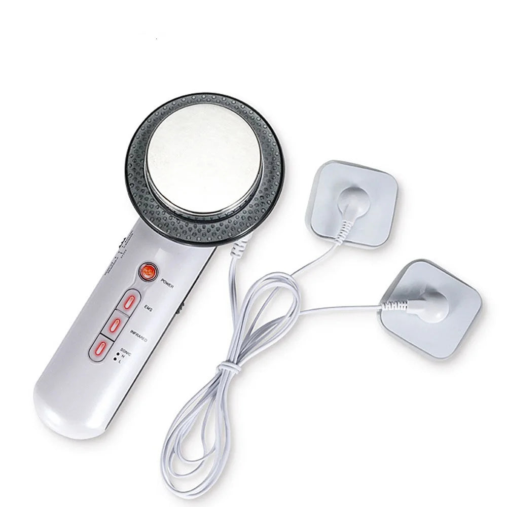 BZY &ndash; 3 In 1 EMS Cavitation Facial Lifting Massager