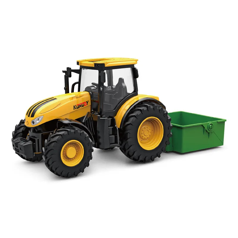 Farm Trucks 1/24 Dicast Tractor Toys &ndash; Realistic Playset Inclined truck