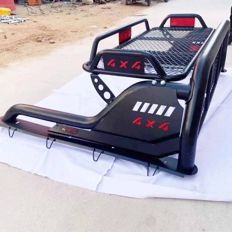 Barra antivuelco Nissan Navara con portaequipajes para vehículos 4x4