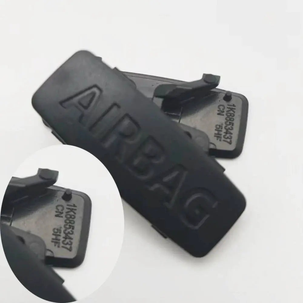 Airbag Emblem Pillar Trim Cap for VW Passat Seat 1K8853437 by InterCyprus Trading Ltd