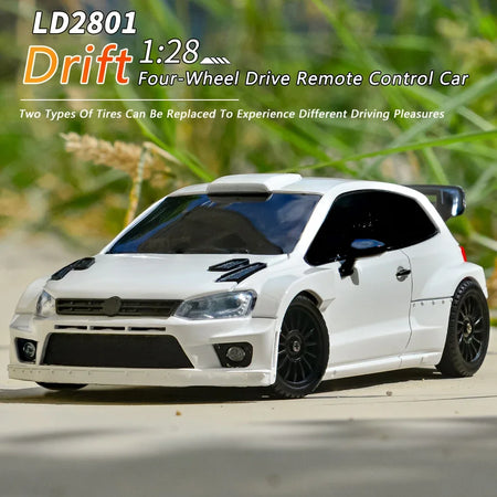 LD2801 1/28 Mini RC Car &ndash; Ultra Fast 4WD Drift Racing