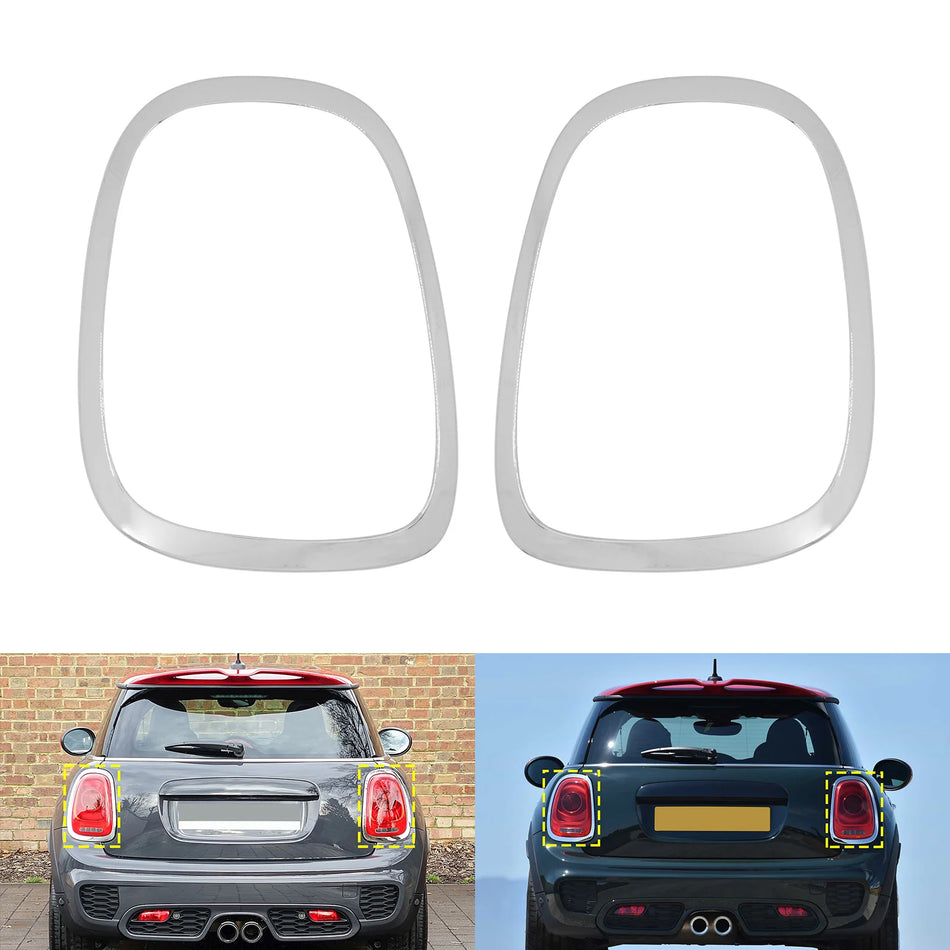 Mini Cooper F55, F56, F57 Capac pentru rama stopuri cu finisaj cromat, ABS