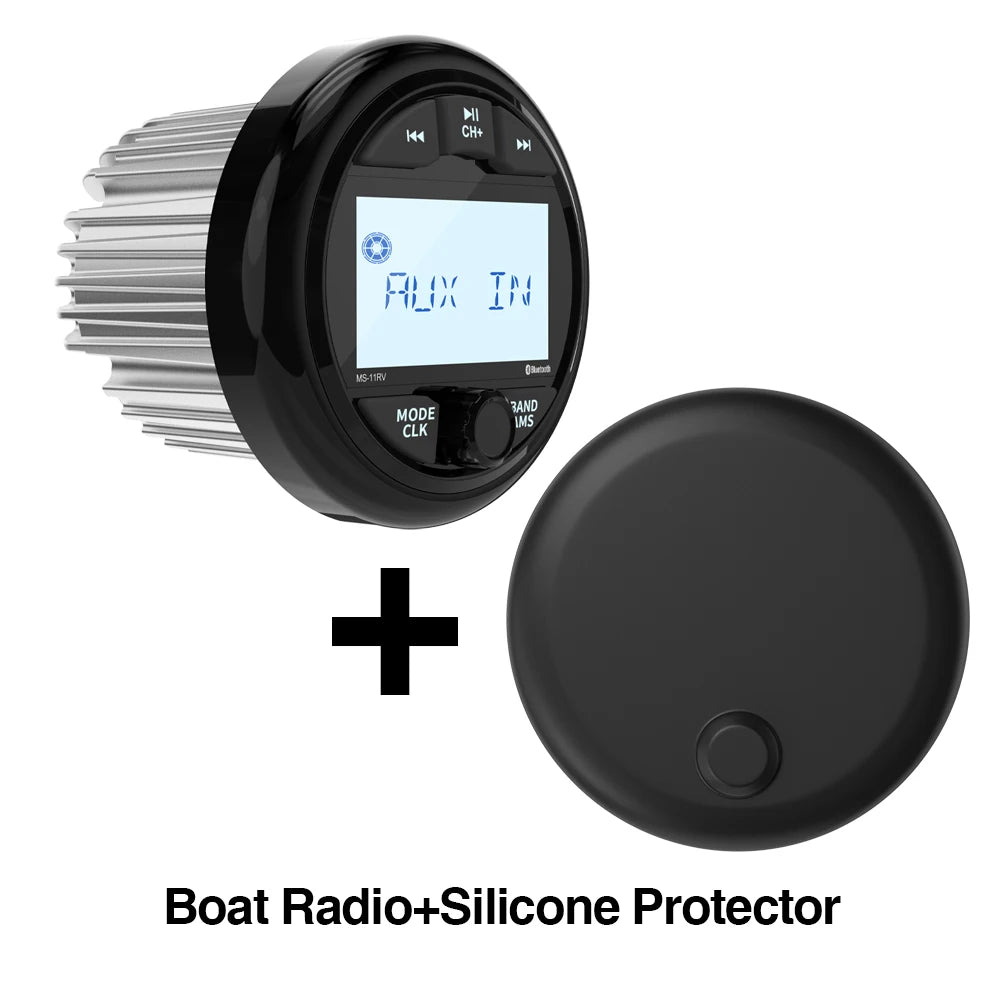 MS-50RV Marine Radio Cover &ndash; Waterproof Bluetooth USB cover and radio