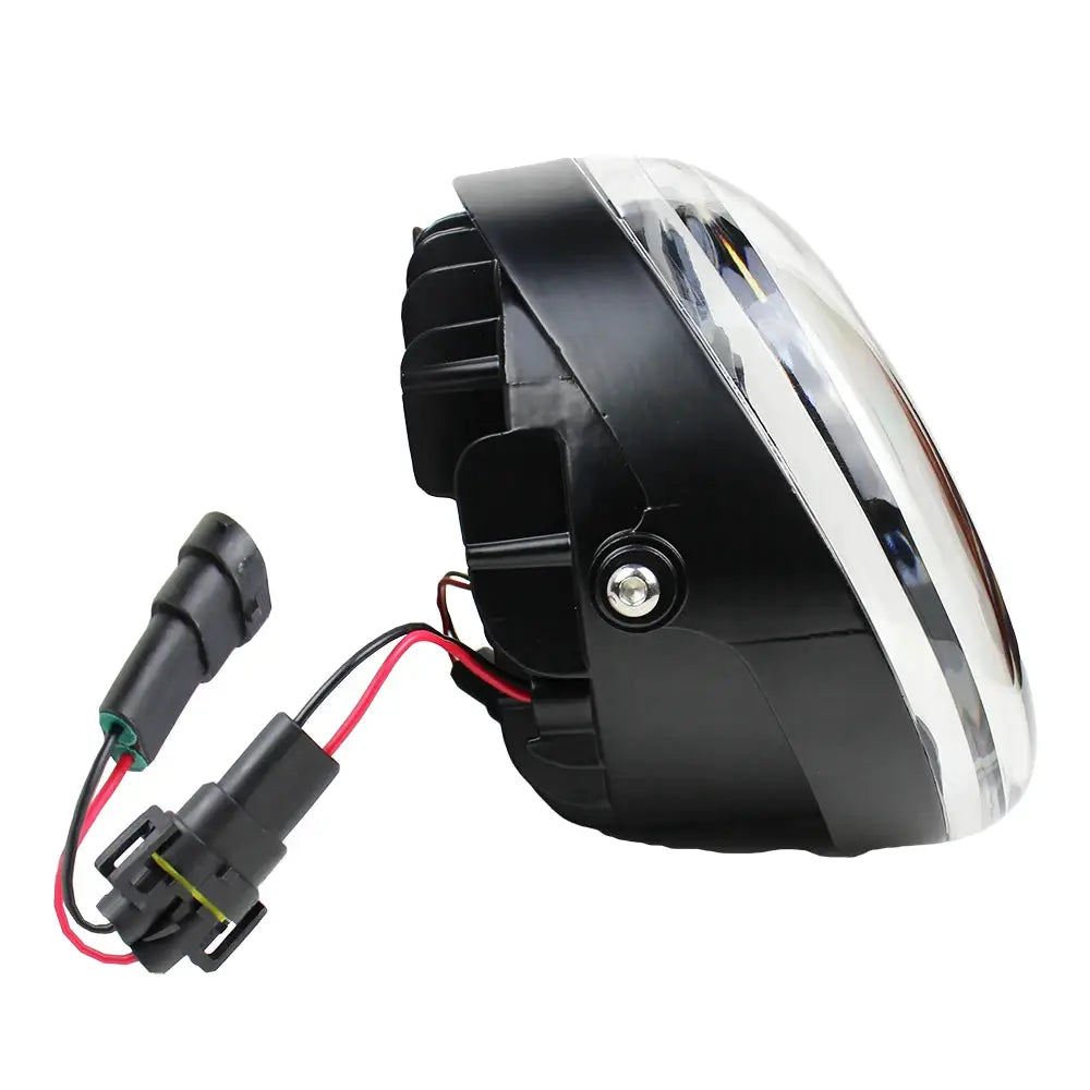 LED Front Headlight 60W HI/Low Beam Motorcycle Light for V Rod VRSCF VRSC VRSCR 2002-2017 by InterCyprus Trading Ltd
