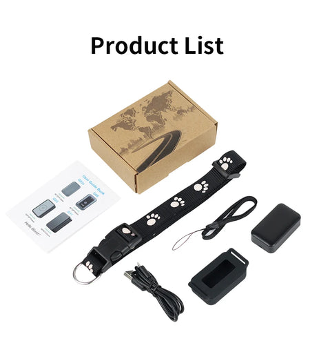 P03 Pet GPS Tracker &ndash; Quadruple Precise Positioning black