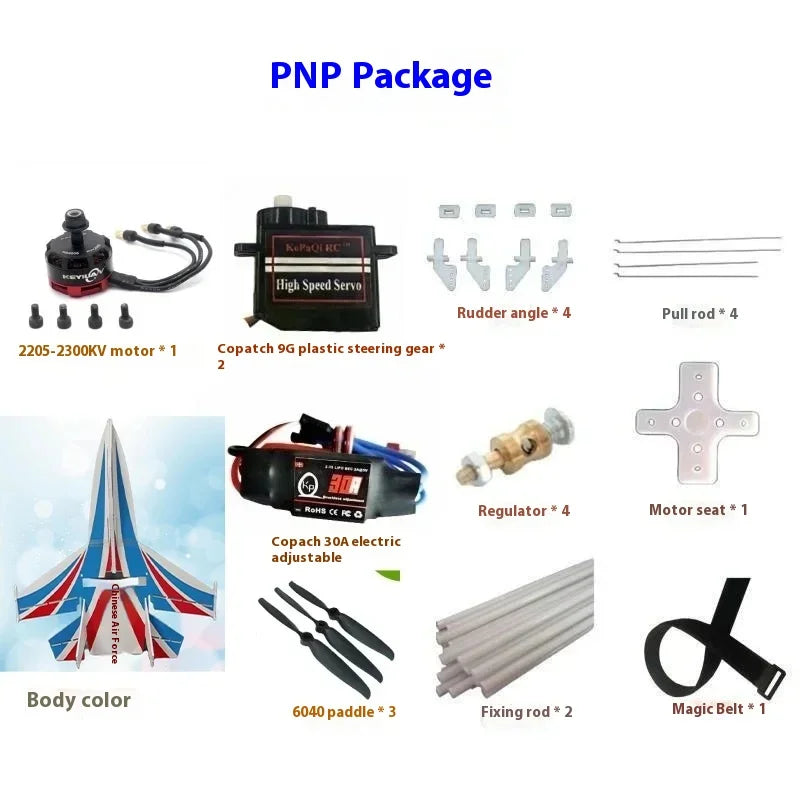 EVYVKVC Mini SU27 Remote Control Airplane - Crash Resistant Glider for All Ages PNP 2