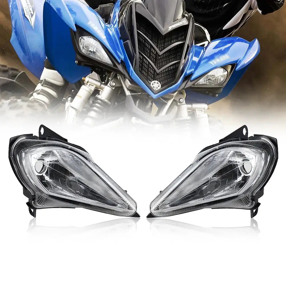 1 pair Headlight Housing Lamp Shell for Yamaha Raptor 250 700 350 YFZ 450 YFZ450 Wolverine by InterCyprus Trading Ltd