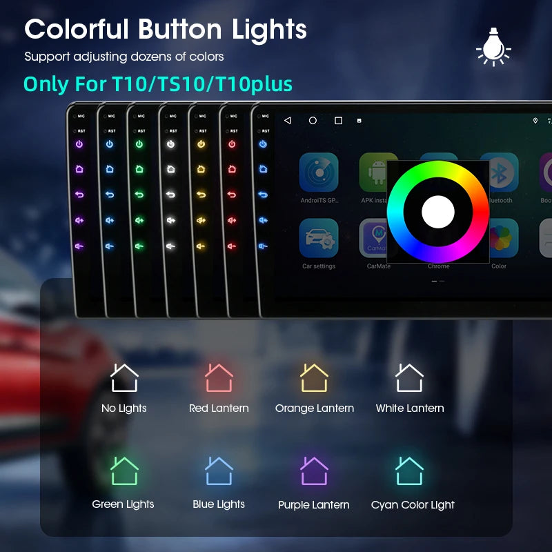 Mazda 6 Rui Wing 2 Din Android 12 Auto rádio s 9-palcovým dotykovým displejem, GPS, bezdrátovým CarPlay, Android Auto, 4G