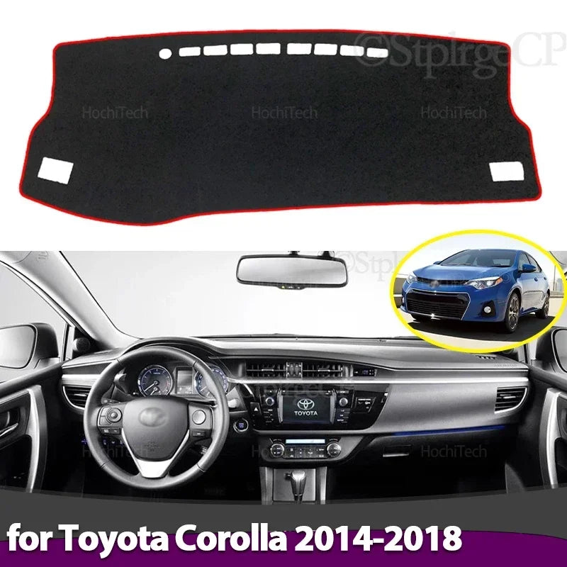 Liukumaton kojelaudan kansi Toyota Corollalle E170 E160 2014-2018