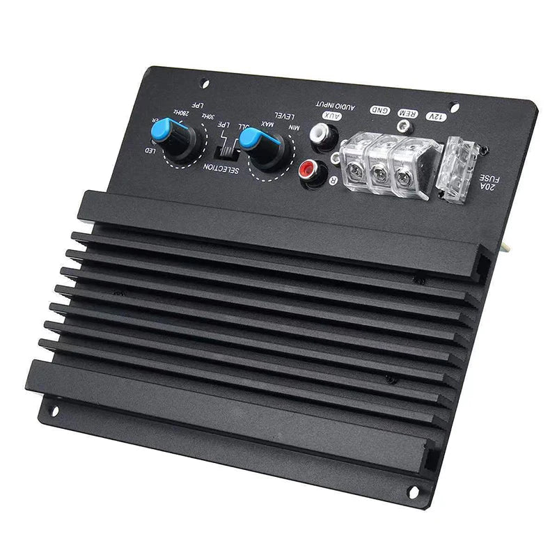 12V Univerzalno Auto Pojačalo 600W Mono, Kućište od Aluminijske Legure