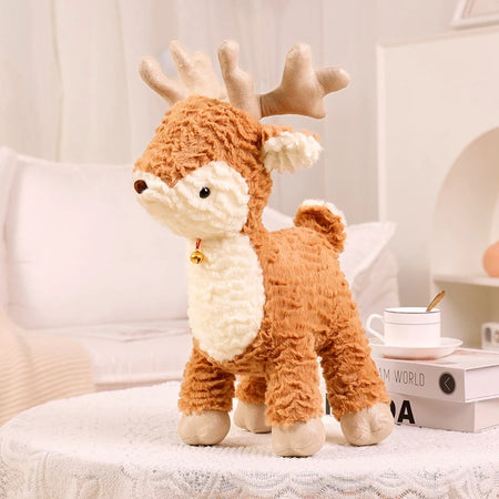Kawaii Christmas Tree &amp; Elk Plush Dolls elk / 40cm
