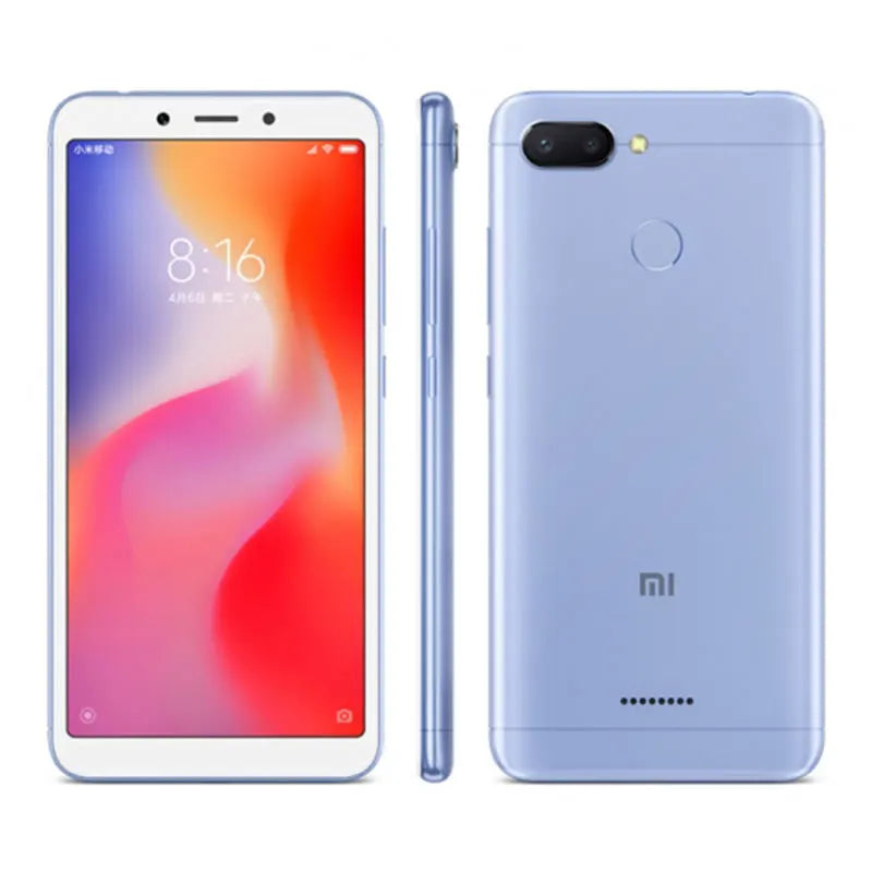 Xiaomi Redmi 6 - 5.45&quot; Full Screen, AI Face Recognition, Used Phone