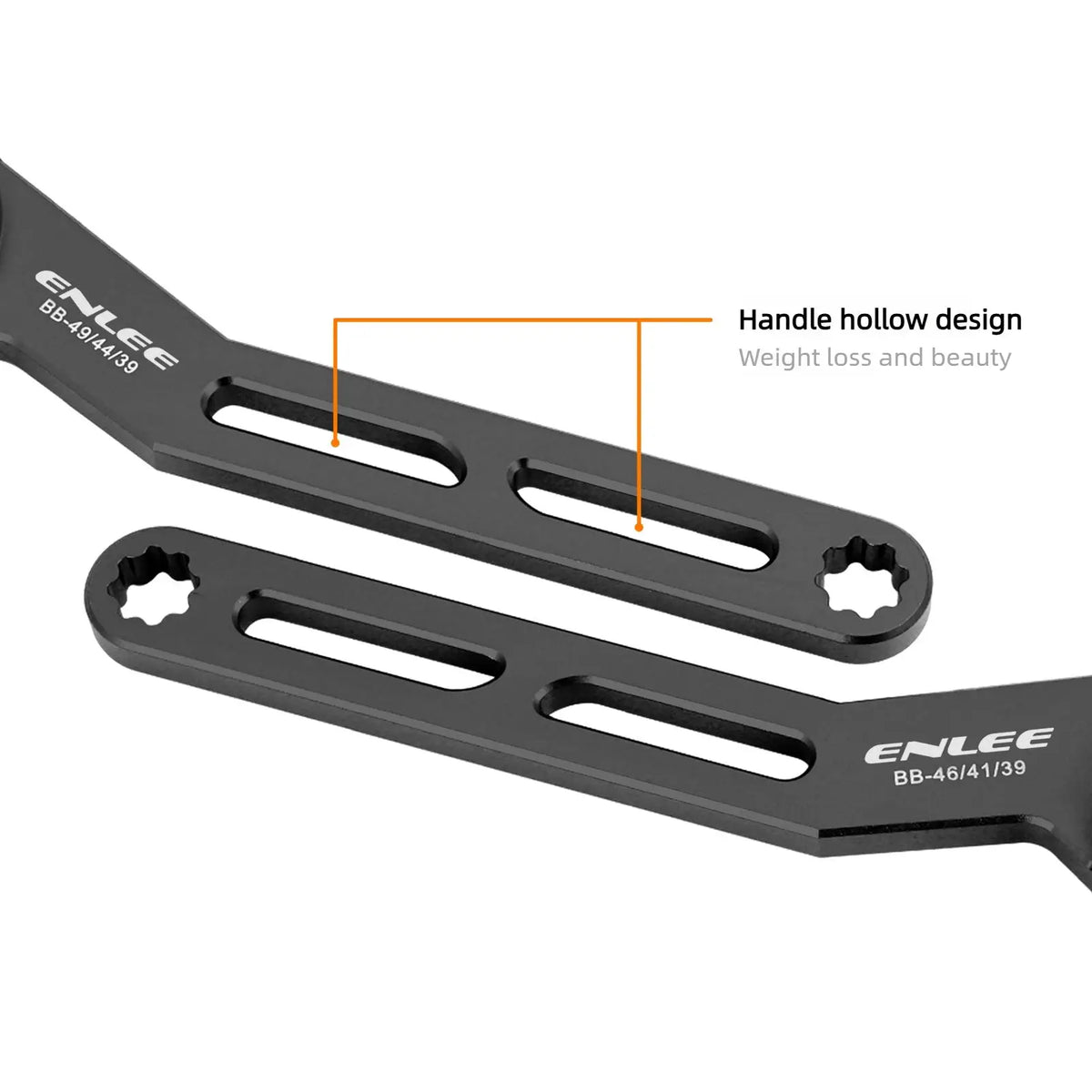 Multi Functional Center Axle Wrench ENLEE 6-in-1 BB Tool Compatible with BB39 BB41 BB44 BB46 BB49 Crank Cover Maintenance Tool by InterCyprus Trading Ltd